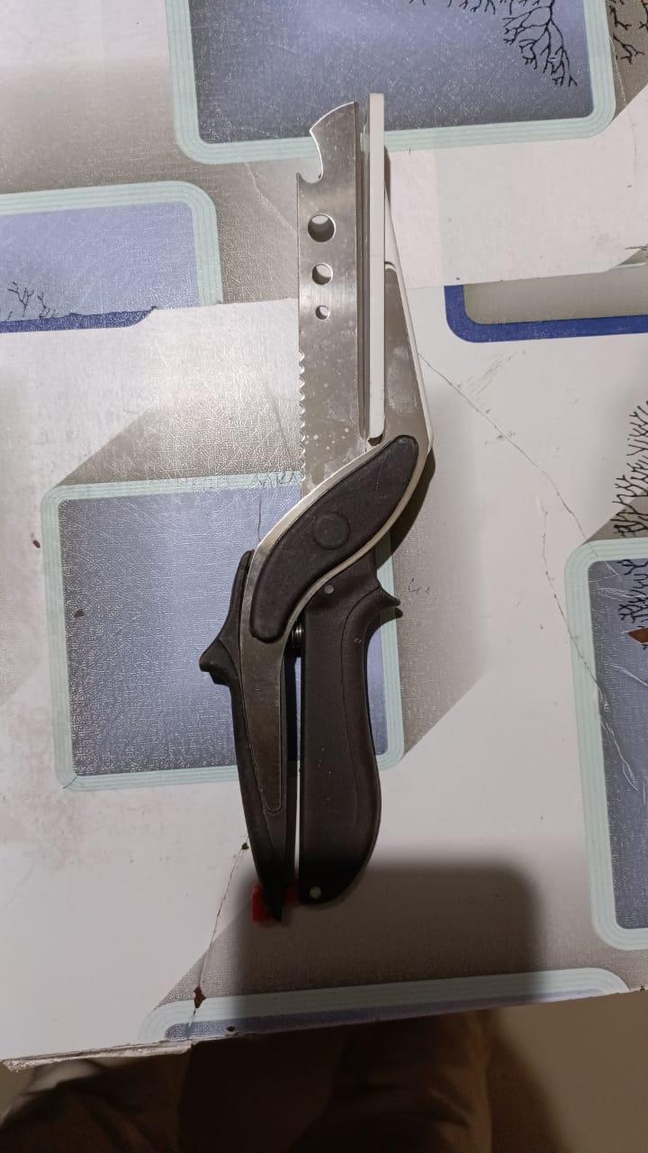 2-in-1 Kitchen Knife & Cutting Shears