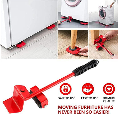Furniture Moving tool with 1 lifer & 4 Sliders