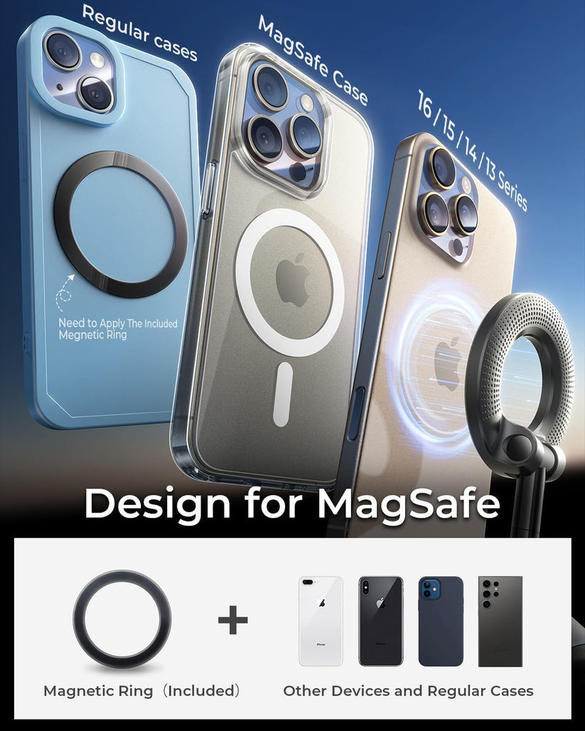 Vacuum Magnetic Suction Phone Holder