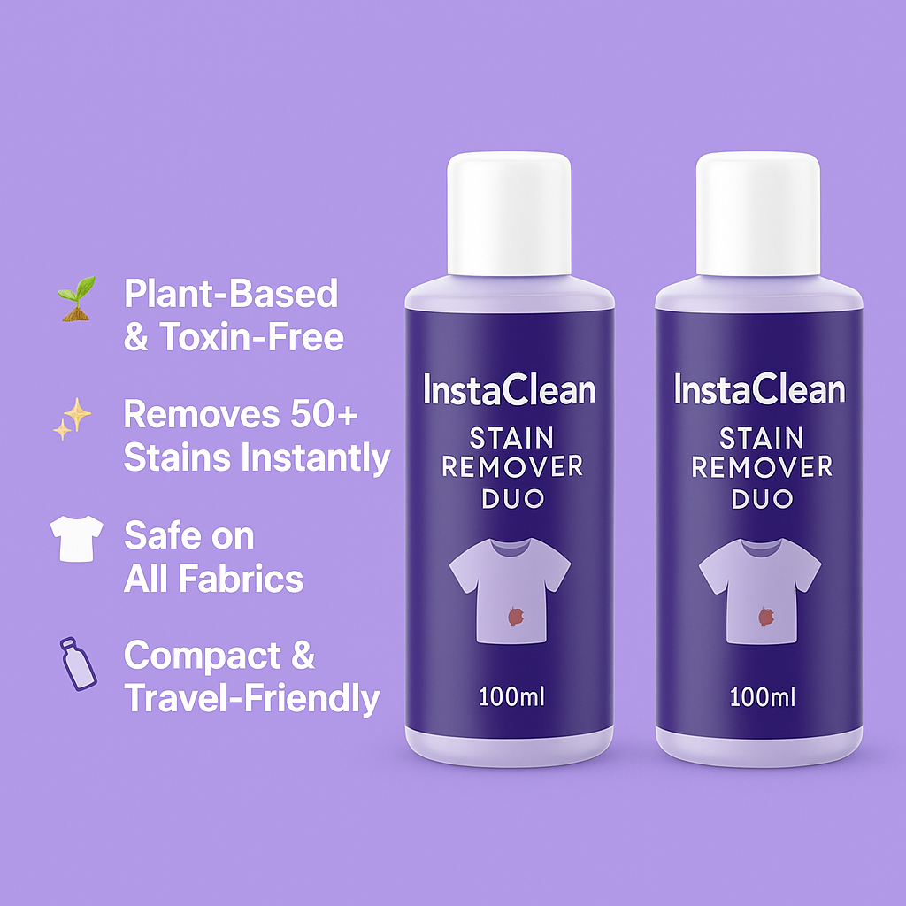 InstaClean Stain Remover Duo (100ml x2)