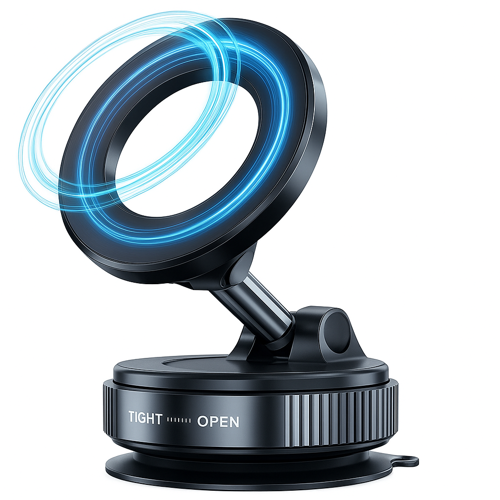 Vacuum Magnetic Suction Phone Holder