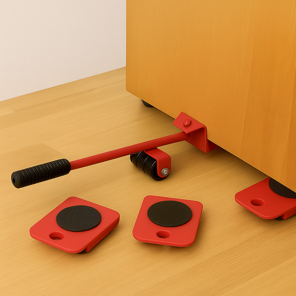 Furniture Moving tool with 1 lifer & 4 Sliders